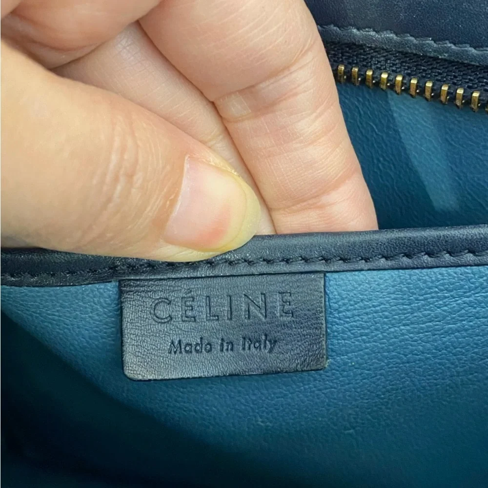 Celine Nano Tri-color Calfskin Leather Luggage - Picture 2 of 12